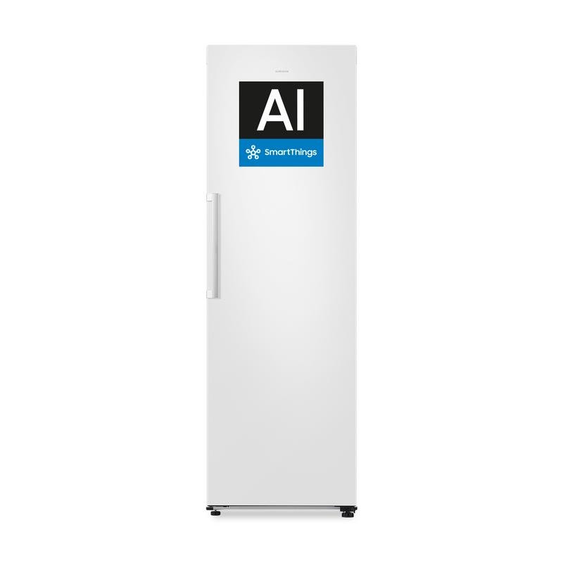 Detalle de Frigorífico Samsung RR70H39FEVEF No Frost 186 cm 387 L Blanco con WiFi IA