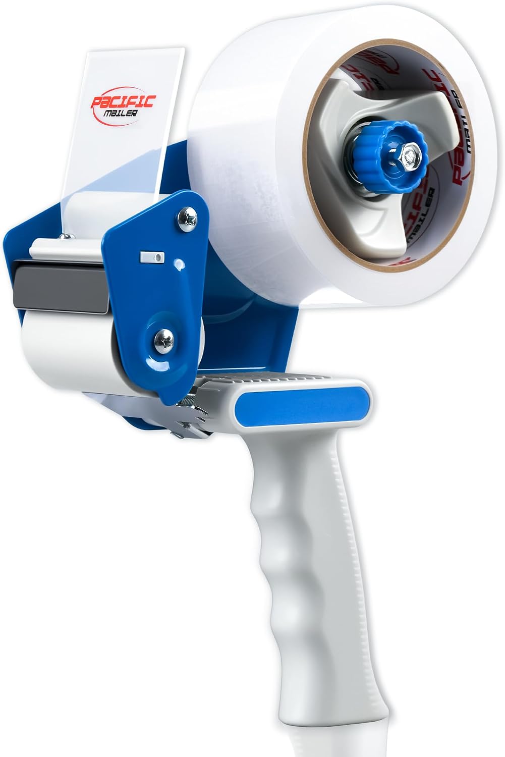 Detalle de Pacific Mailer PM2987 2-Inch Tape Dispenser with Side Loading and Tension Control