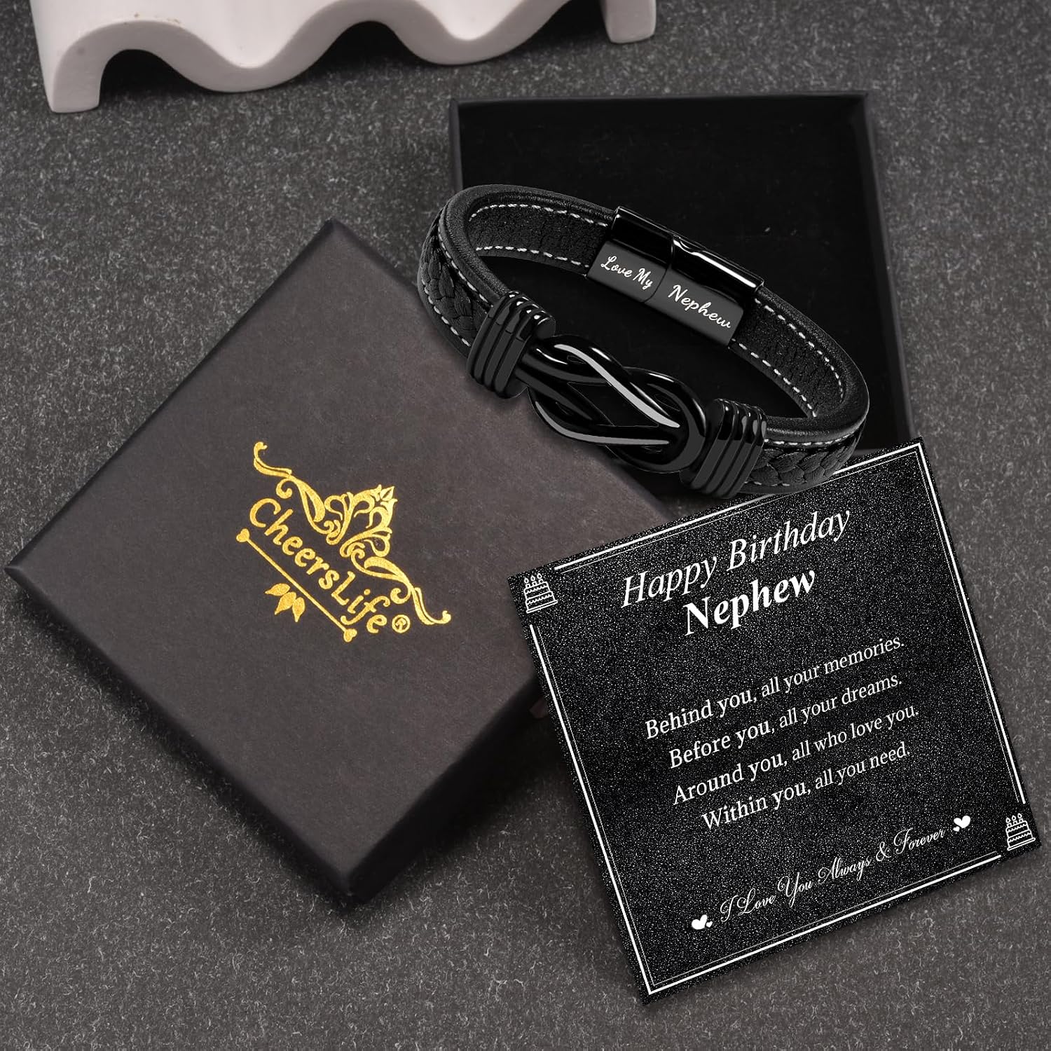 Thumbnail 5 de CheersLife Personalized Knot Bracelet 8.5in