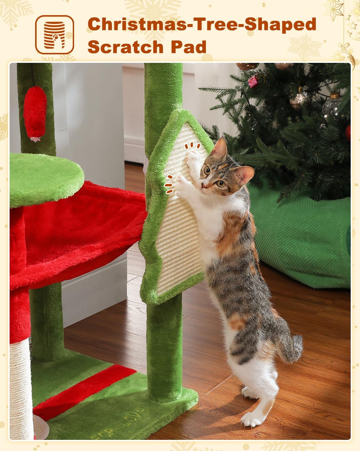 Detalle de PEQULTI Cat Tree, 143 cm