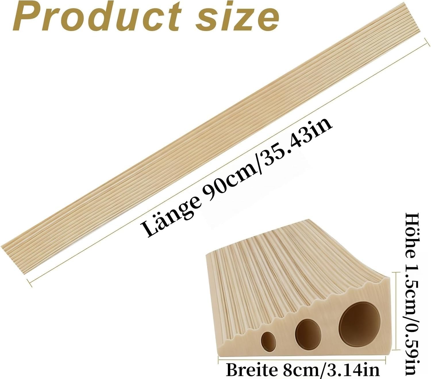 Thumbnail 1 de CUTIS Türschwellenrampe 90 cm breit für Saugroboter