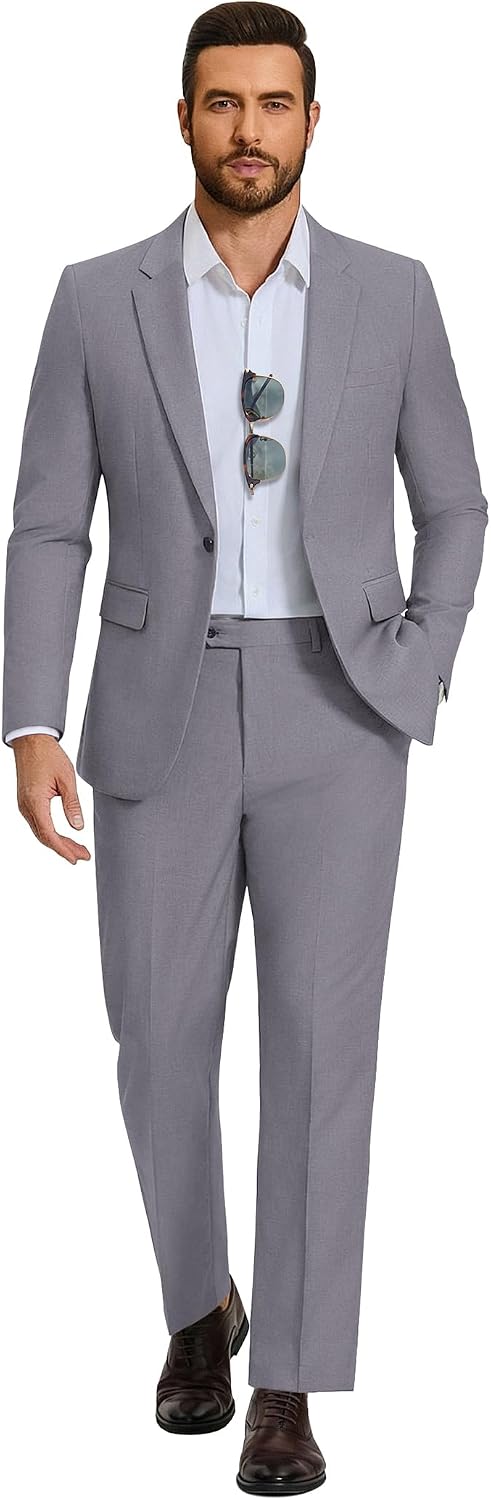 Detalle de COOFANDY Men's Suit Set, 2-Piece