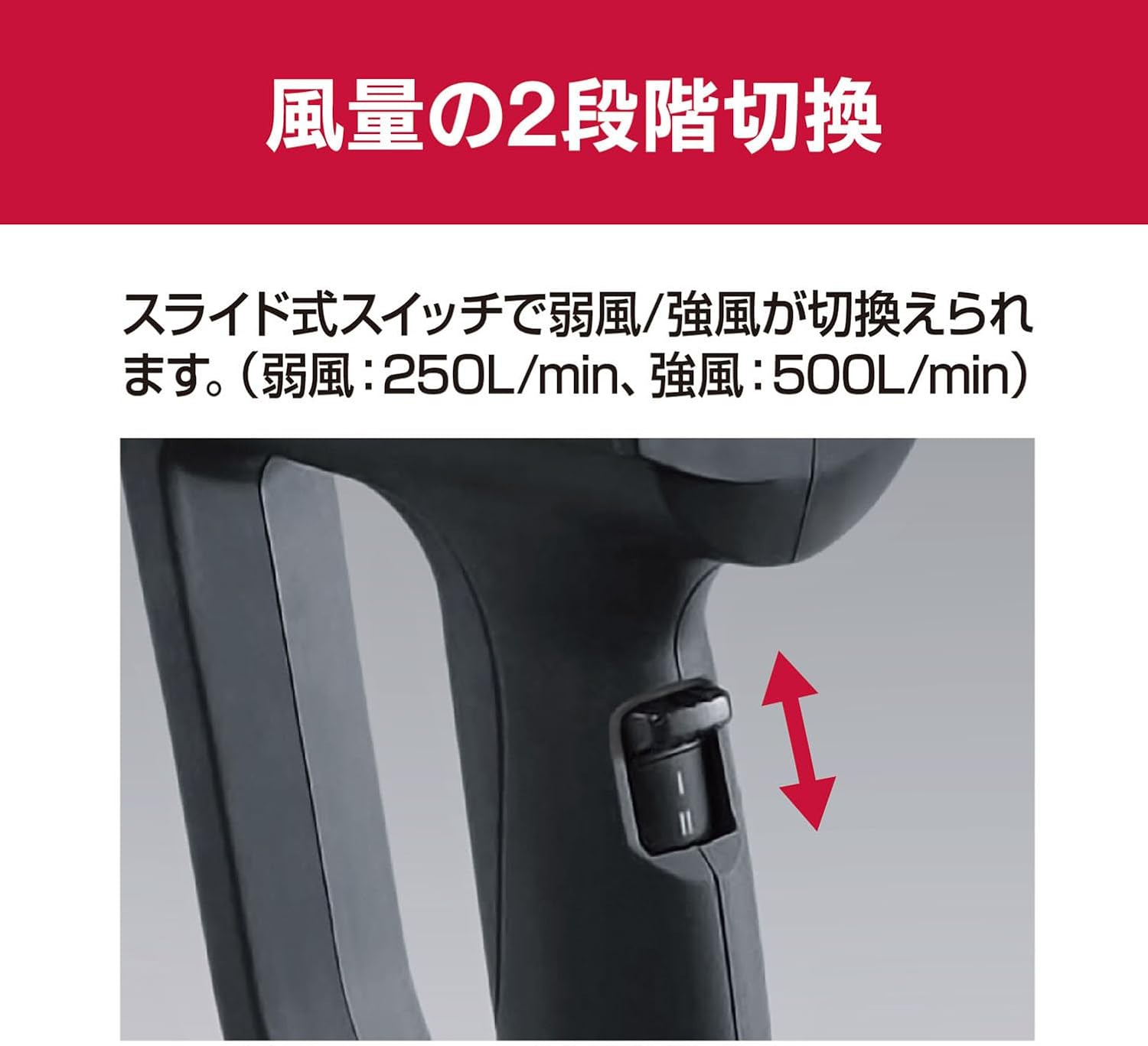 Detalle de 京セラ AHAG1551 697950A ホットエアガン 温度調節・風量2段階、ノズル4種付属
