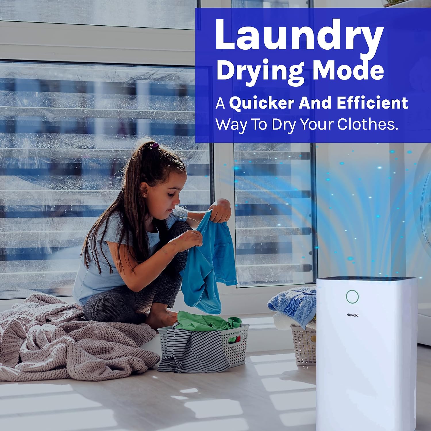 Thumbnail 4 de Devola 12L/day Low Energy Dehumidifier