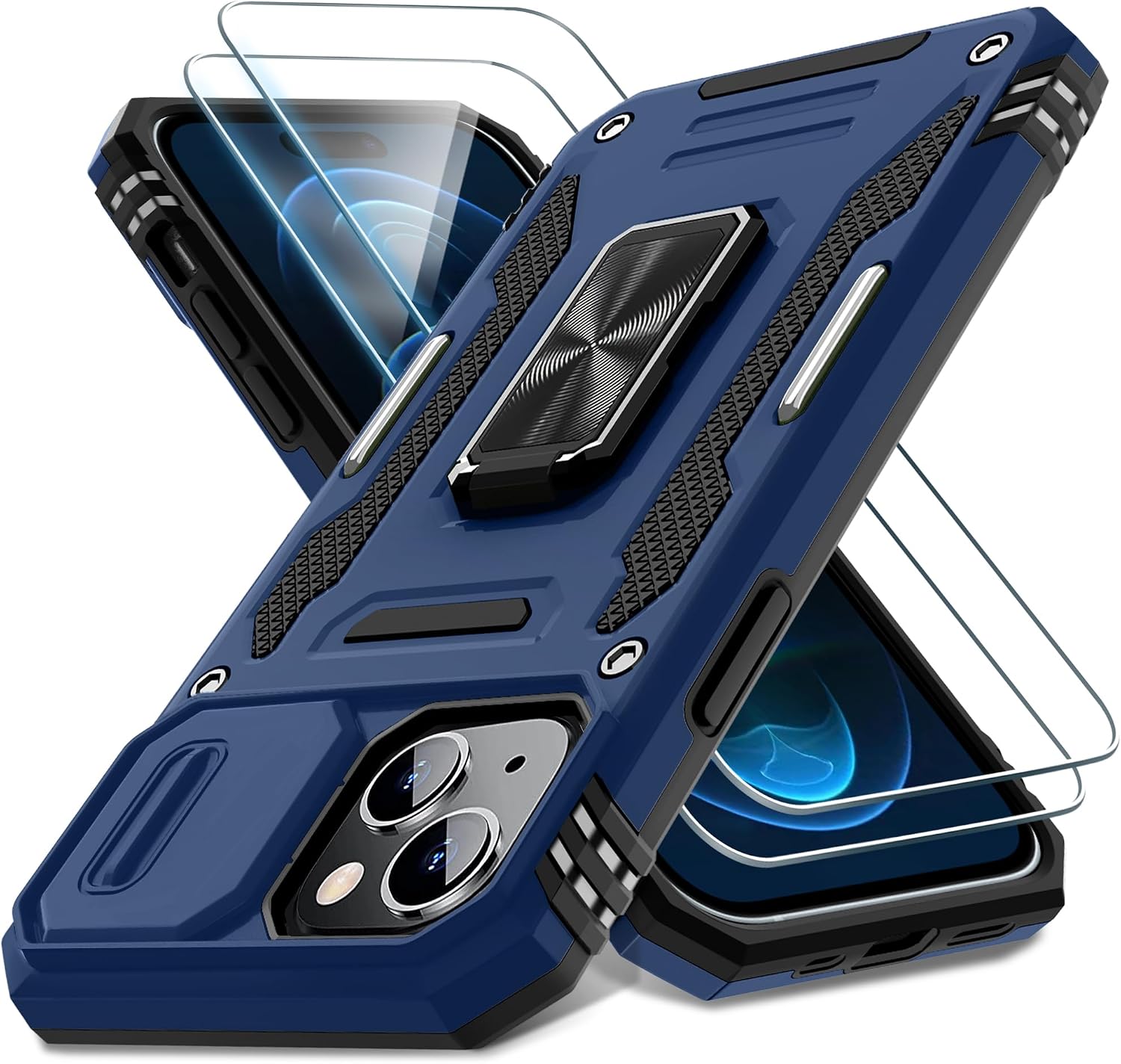 Detalle de DEERLAMN iPhone 15 case 2-pack