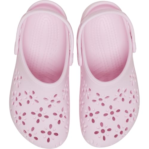 Detalle 2 de Crocs Classic Floral Cut Out Clog T 25/26 — Zuecos unisex niños