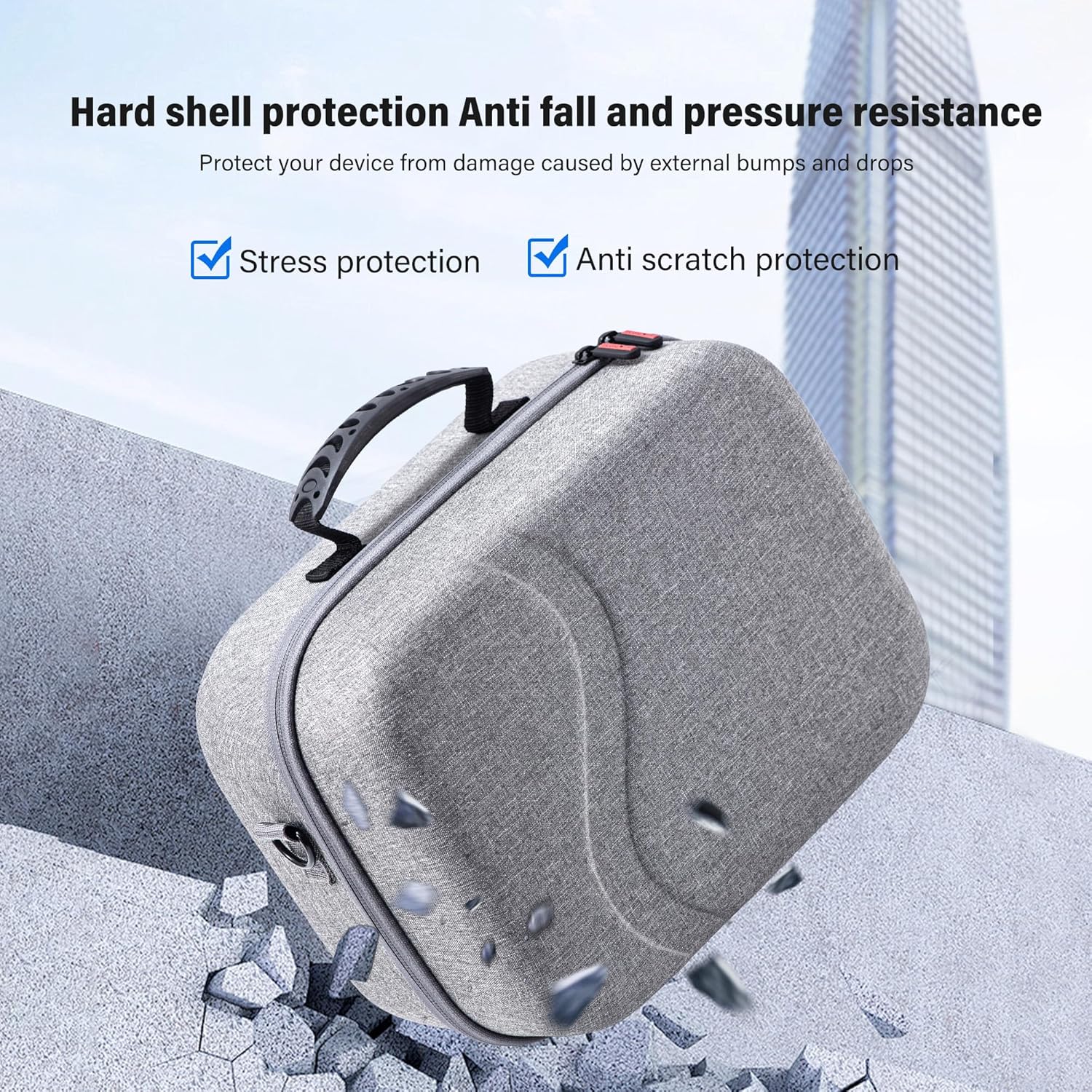 Detalle 1 de LXFEIFANTECH VR carry case for Quest 3S