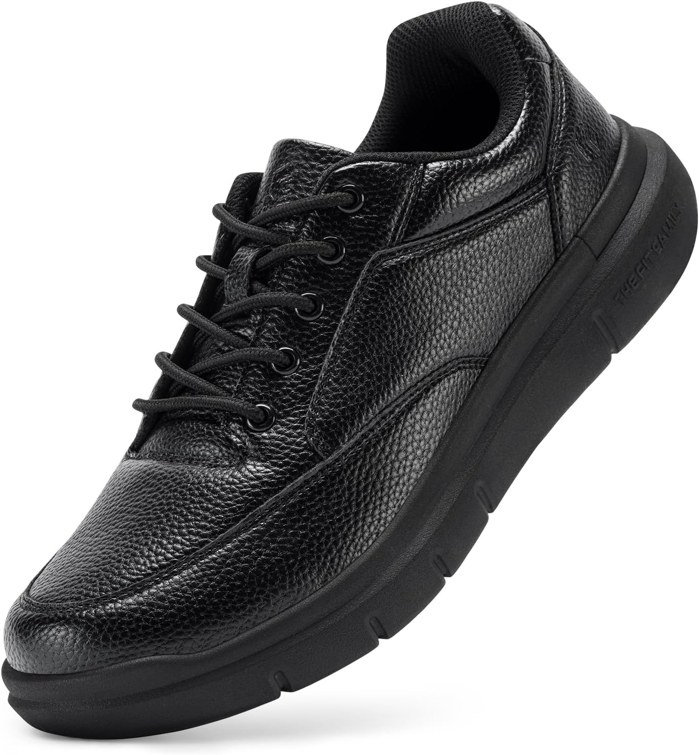 Detalle de FitVille Mens Extra Wide Fit Leather Oxford Shoes