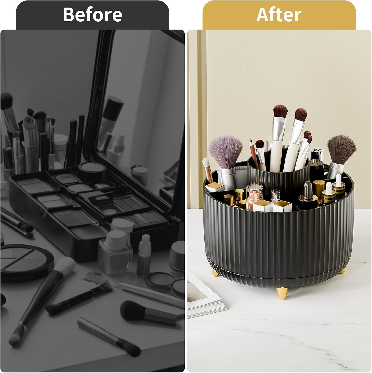 Thumbnail 5 de Fanado 360° Rotating Makeup Organiser