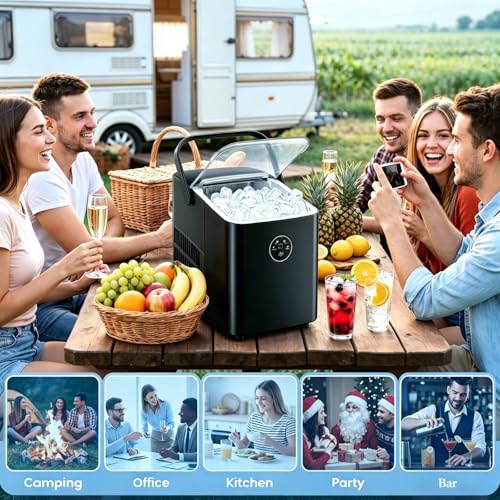 Thumbnail 7 de FOHERE Ice Maker 14kg