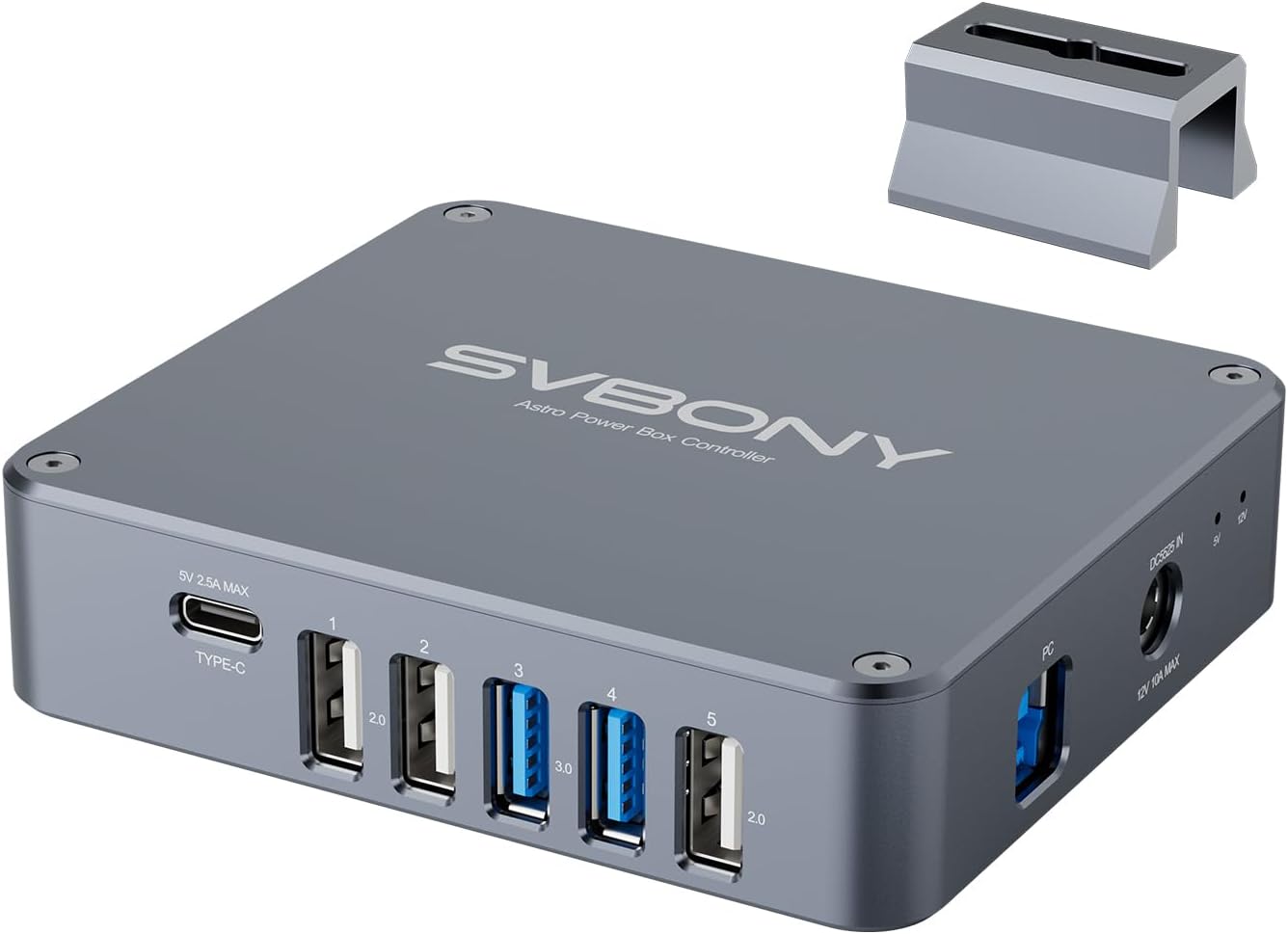 Detalle de Svbony SV241 PRO Power Management Box: All-in-One Stromversorgung für Deep-Sky-Astronomie