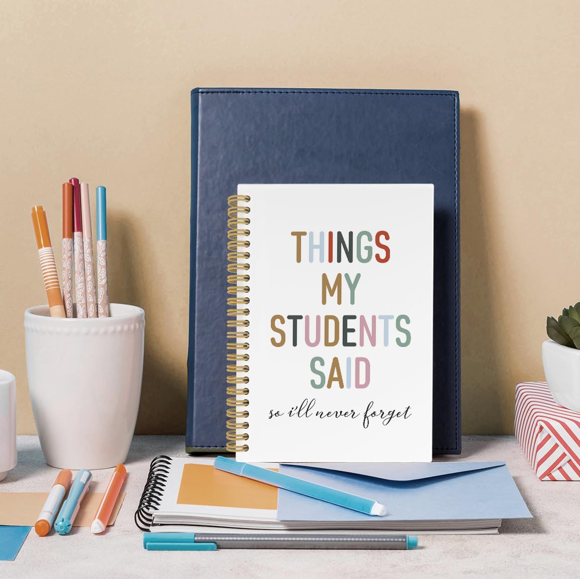 Thumbnail 4 de laveliabel Teacher Appreciation Spiral Notebook, College-Ruled, 5.5 x 8.3-Inch