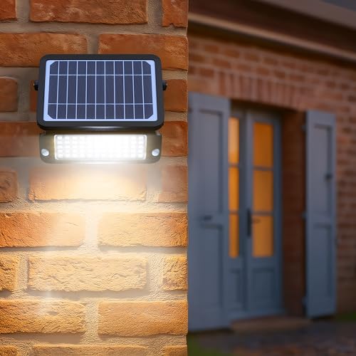 Thumbnail 8 de Luceco Foco LED Solar Exterior con Sensor PIR LEXSF11B40 (Negro) – 10W, 1080lm, 4000K, IP65