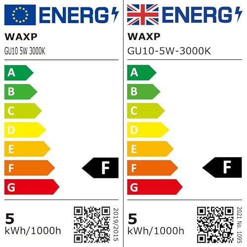 Thumbnail 8 de WAXP GU10 LED Spot Light Bulbs Warm White 5W (3000K) 365lm – 10 Pack