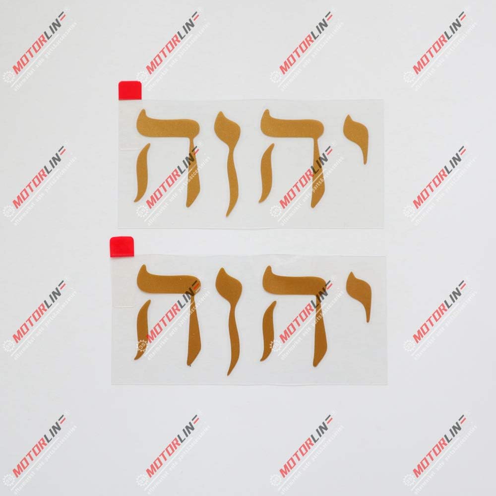 Thumbnail 1 de YHWH Vinyl Decal 2-Pack