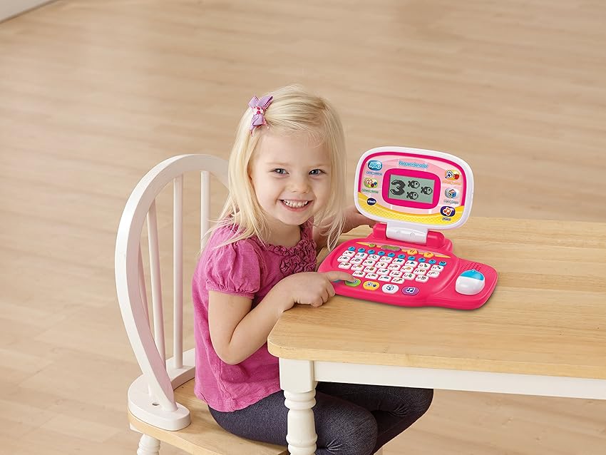 Detalle de VTech Pequeordenador Educativo Infantil +3 Años, Letras, Números 🎶