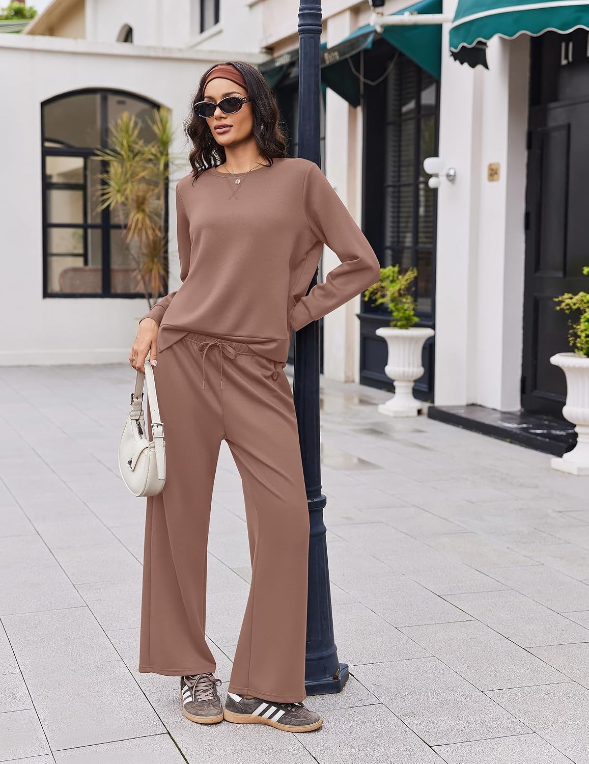 Detalle 2 de Ekouaer Women's Two-Piece Lounge Set