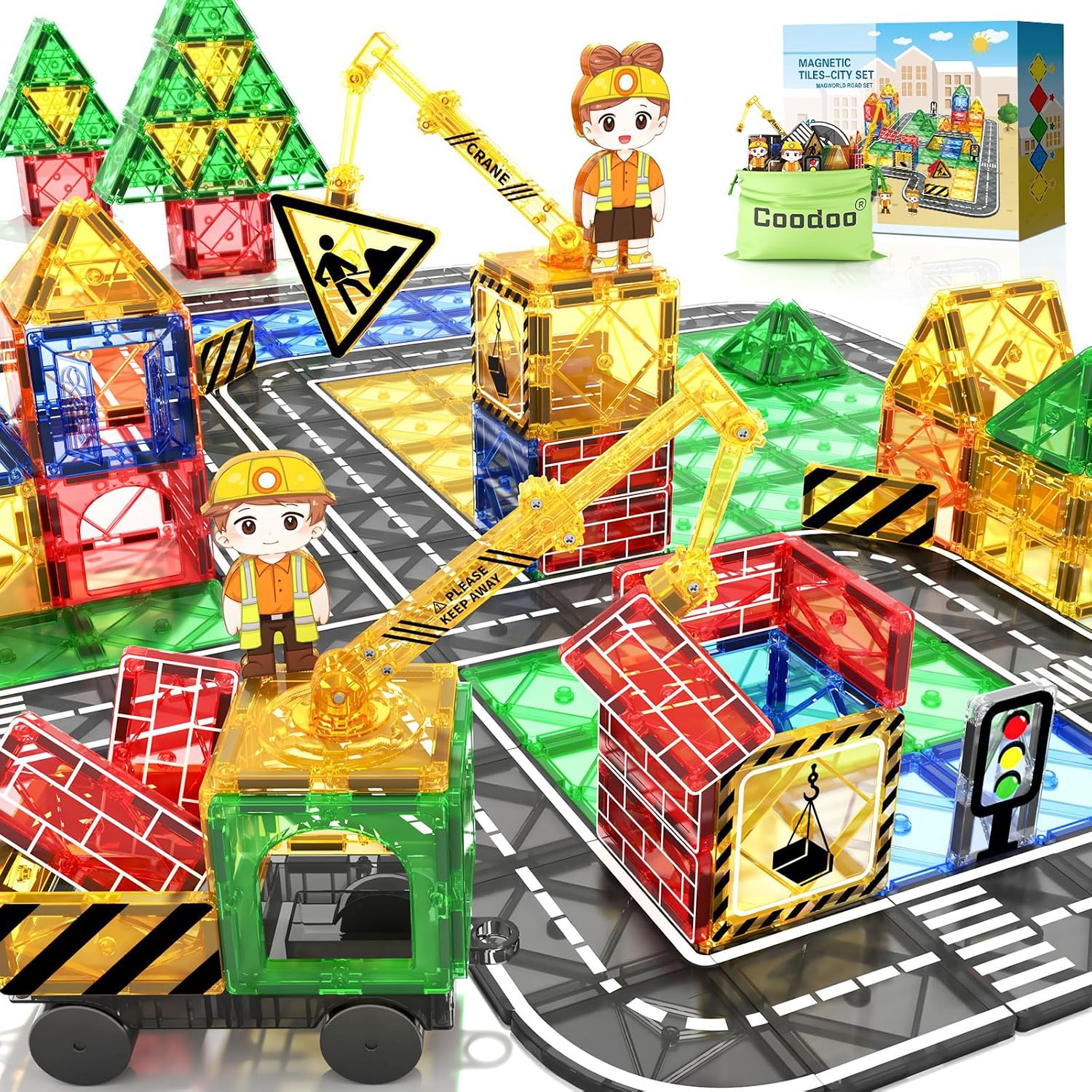 Thumbnail 6 de Coodoo Dinosaur Magnetic Tiles for Toddlers 🧩