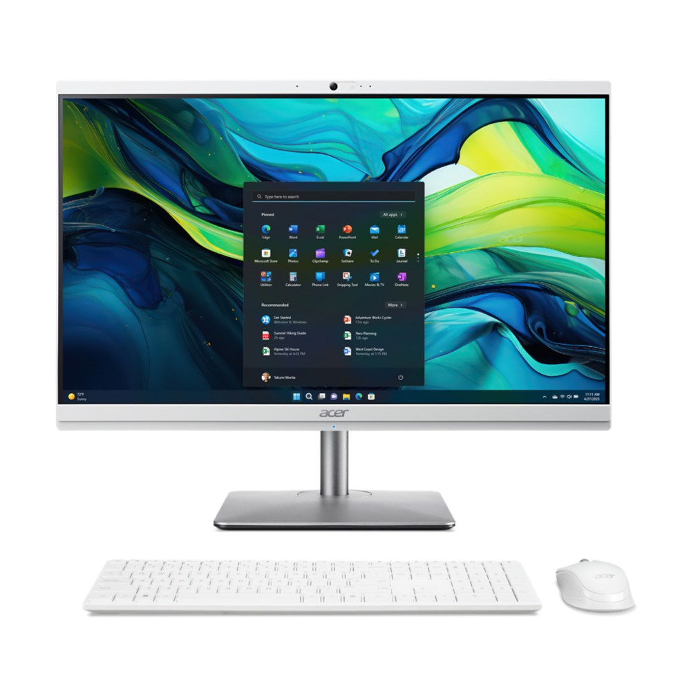 Detalle de Acer C24-195ES Todo en Uno 23,8" Full HD 32 GB