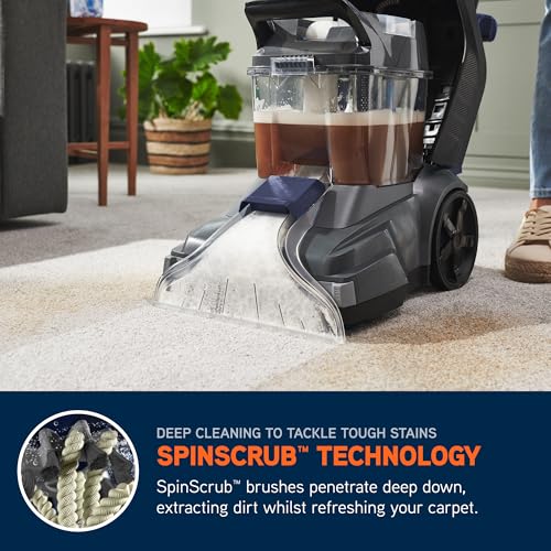 Detalle de Vax SpinScrub Power Plus Upright Carpet & Upholstery Cleaner CDCW-SSXA