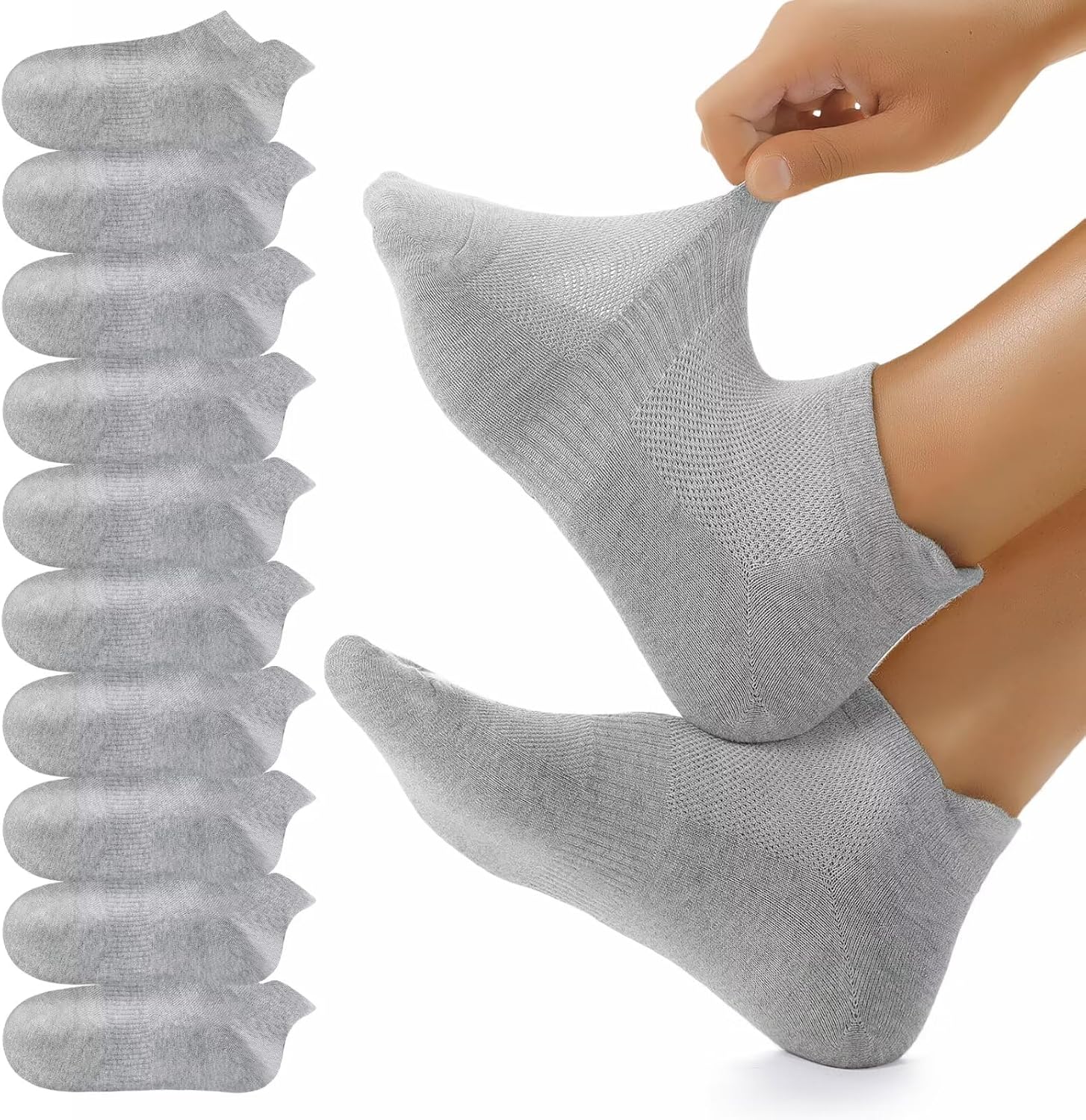 Thumbnail 6 de YouShow 10 Paires Chaussettes Basses Homme Femme