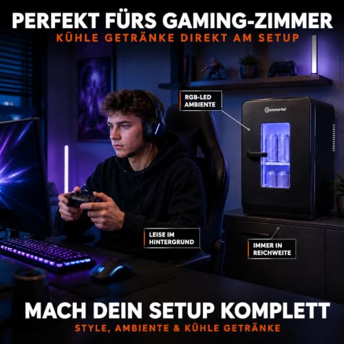 Detalle 2 de Sommertal Mini-Kühlschrank 15 l