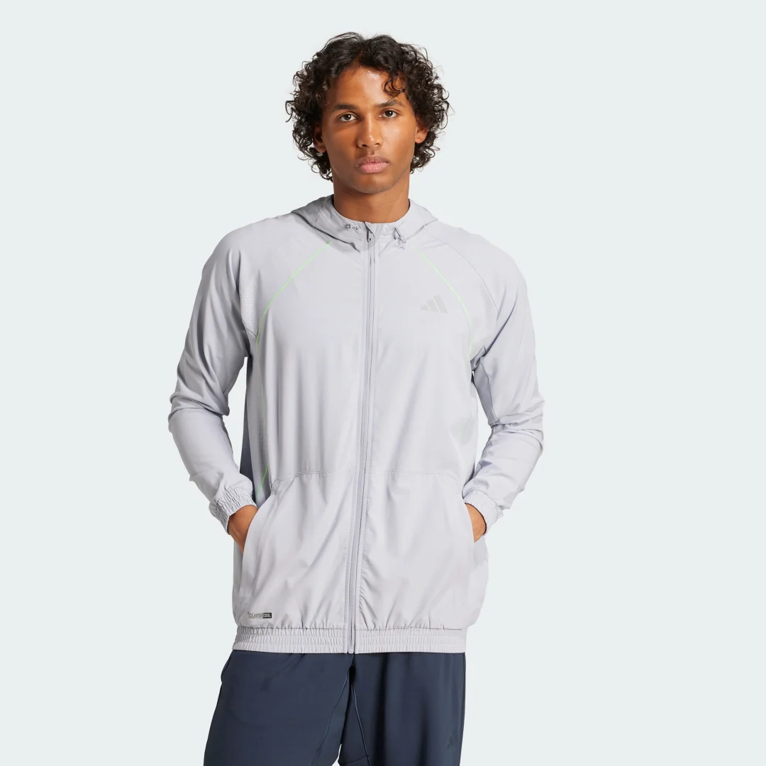 Detalle de Adidas Sudadera Tech Apparel gris