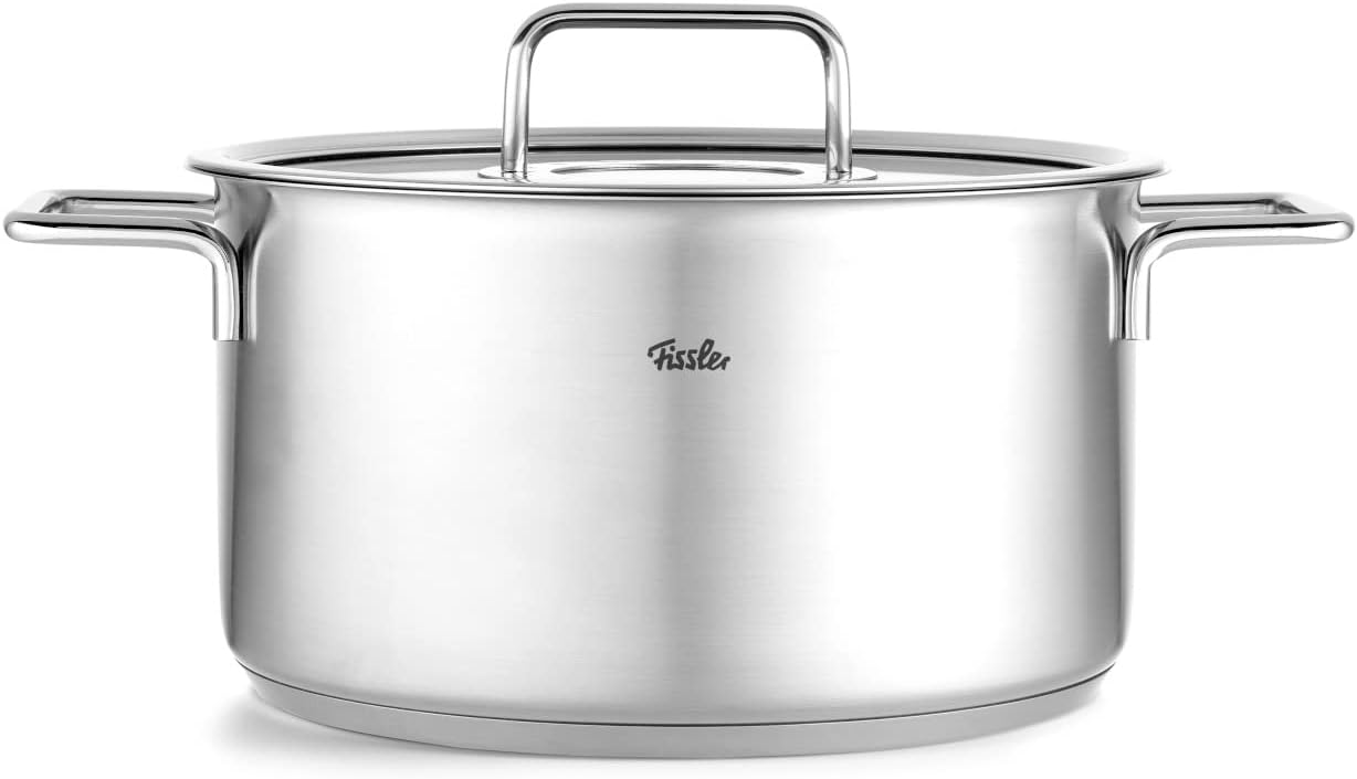 Thumbnail 1 de Fissler Pure Collection Olla 5.7L con Tapadera de Vidrio🍲