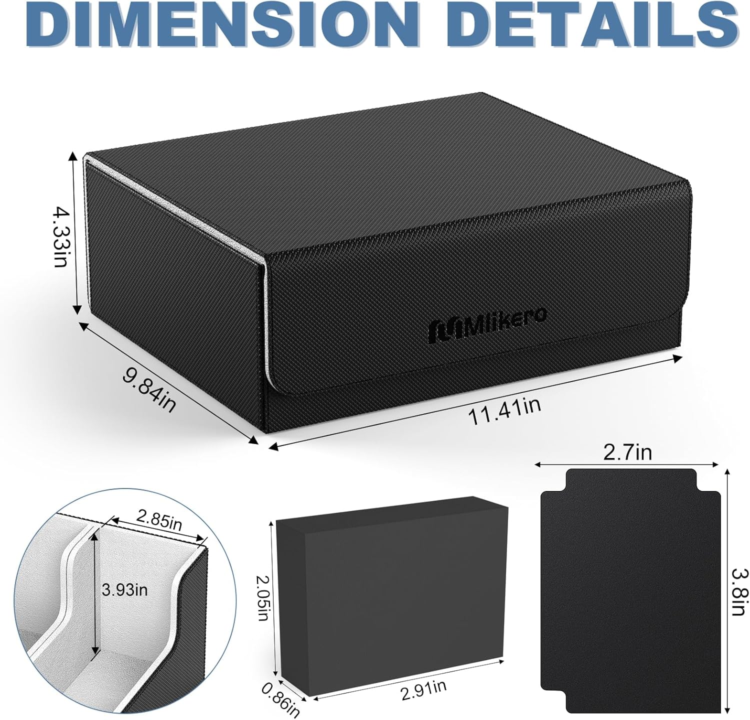 Thumbnail 5 de Mlikero Card Deck Storage Box 1800+