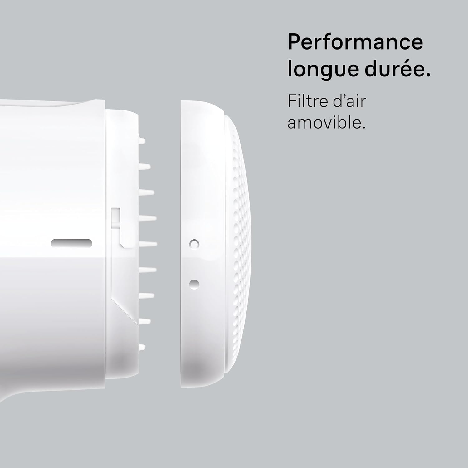 Detalle de Braun HD2.1 Sèche-cheveux 2100 W avec concentrateur, 3 températures et 3 vitesses, BRHD210E