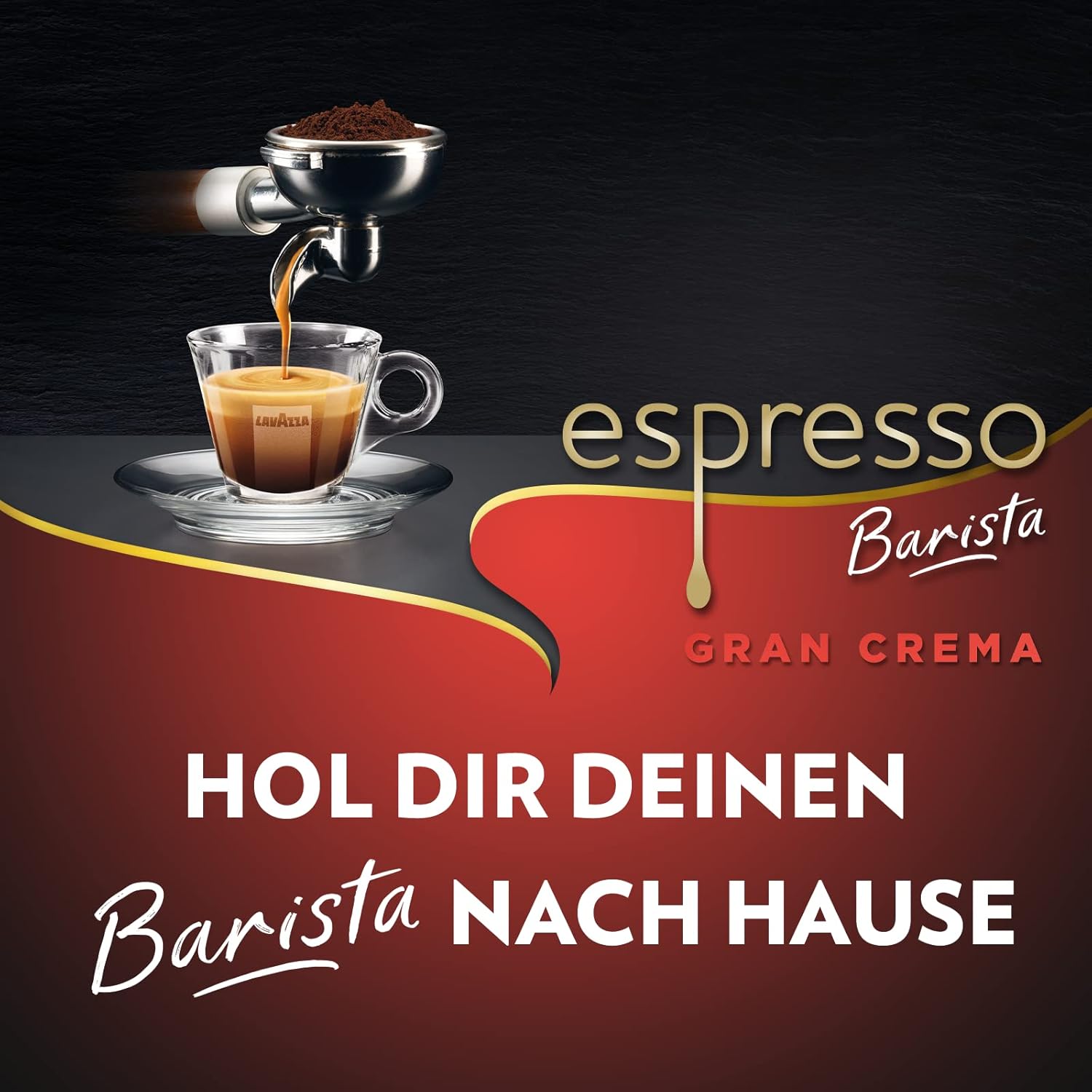 Detalle de Lavazza Espresso Barista Gran Crema – Trommelgeröstete Kaffeebohnen, 1 kg