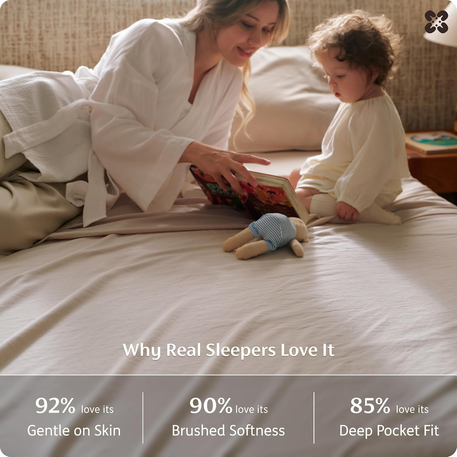 Thumbnail 5 de Bedsure Organic Cotton Sheets