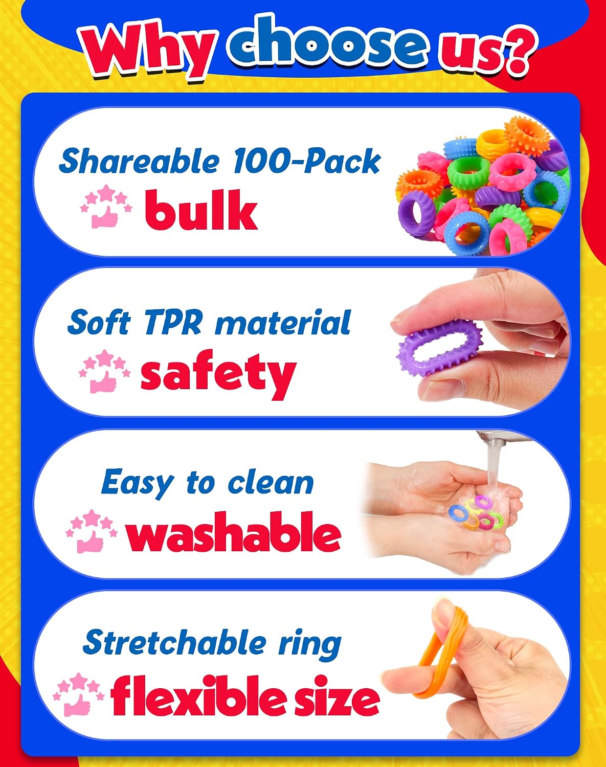 Detalle de KLT Fidget Rings, TPR