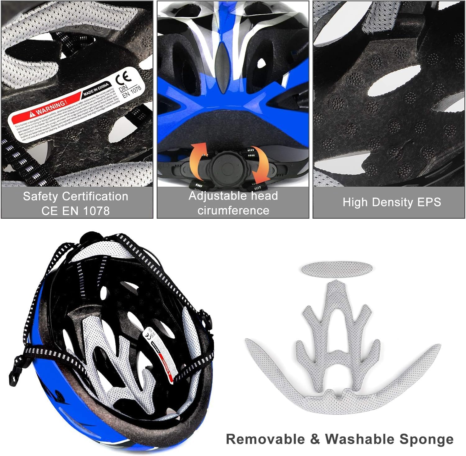 Thumbnail 2 de RaMokey Cycle Helmet 18 vents 58-62cm
