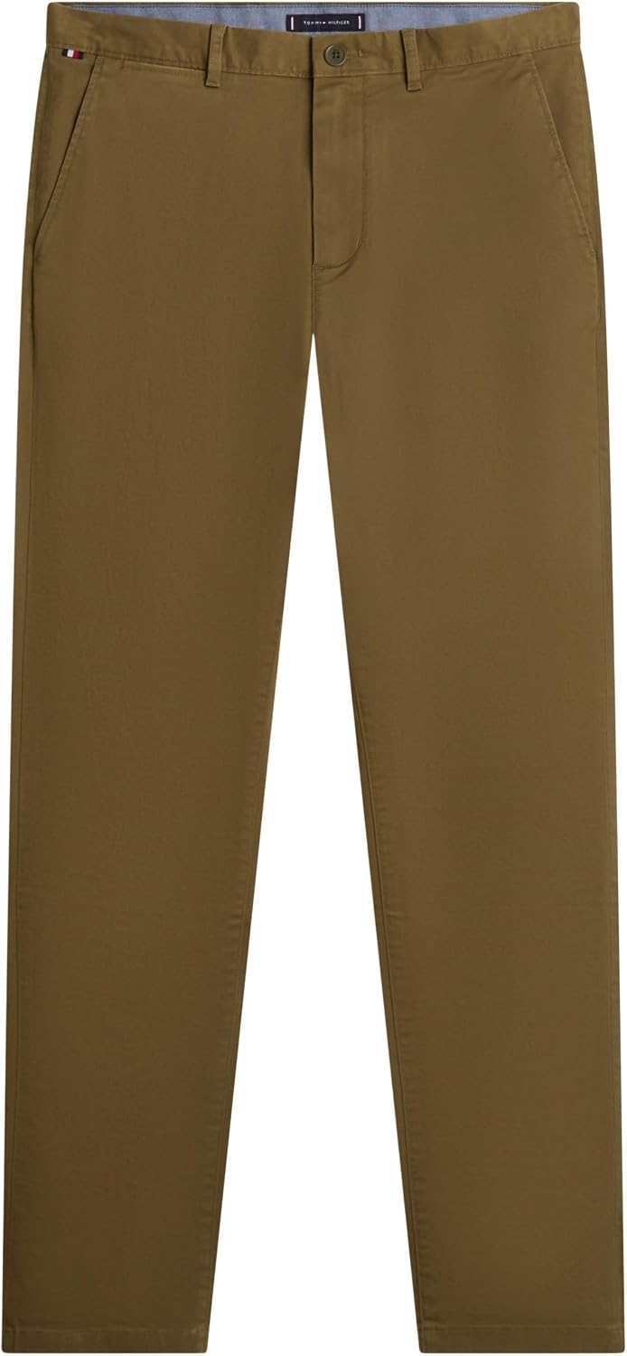 Detalle de Tommy Hilfiger Core Denton Essential Twill pour homme (chino en twill)