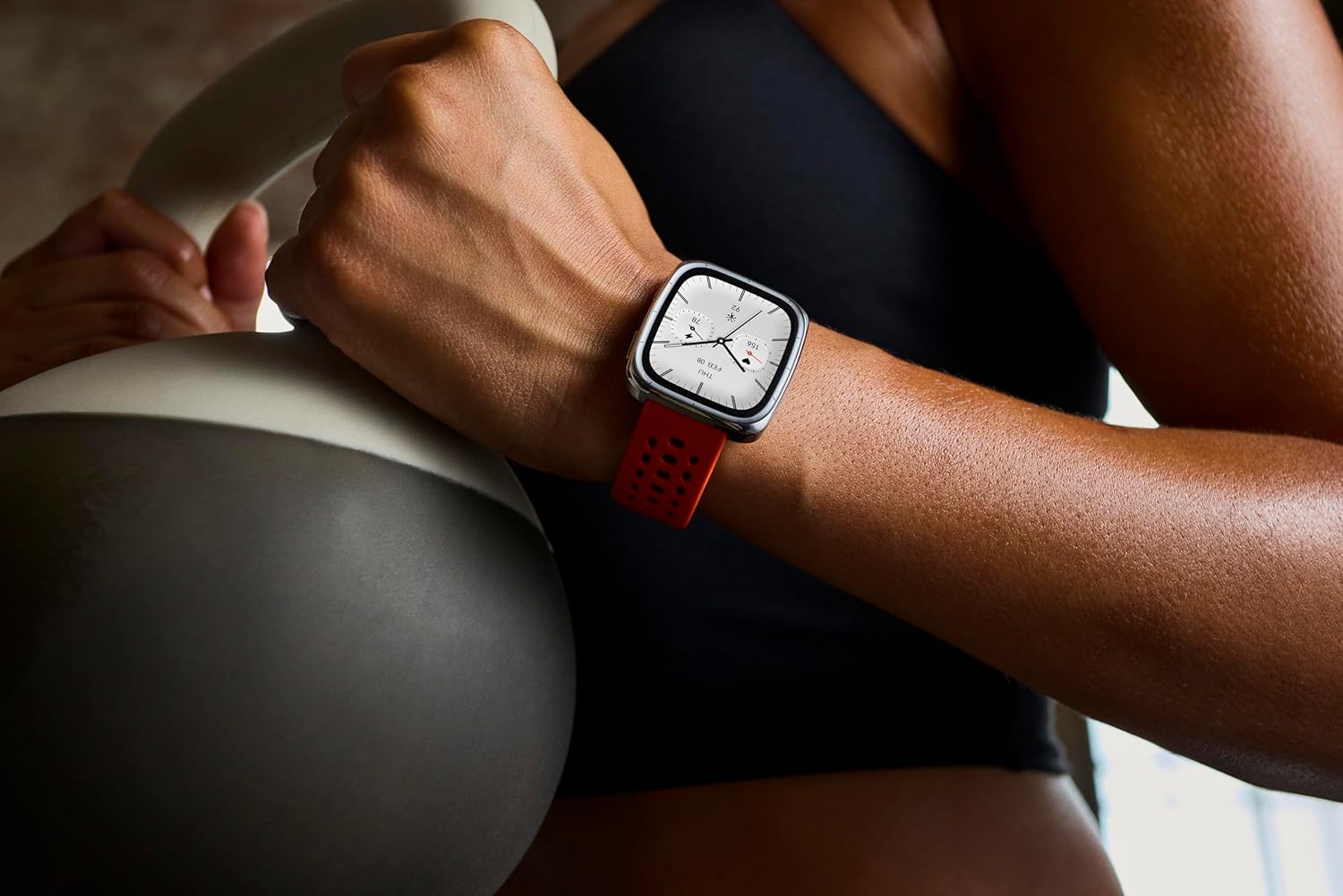 Detalle de Amazfit Active 2 Premium Smart Watch (Square) with GPS, AMOLED & Sapphire Glass