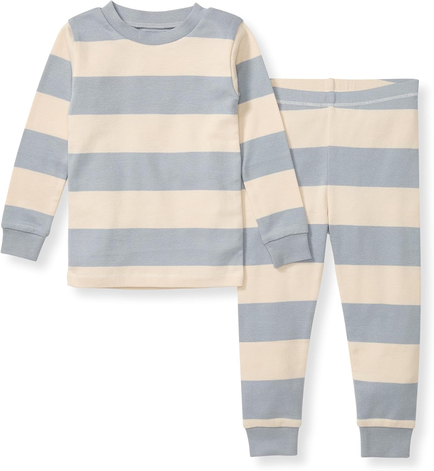 Thumbnail 5 de Burt's Bees Baby Boys’ Organic Cotton 2-Piece Long Sleeve Tee and Pants Pajama Set