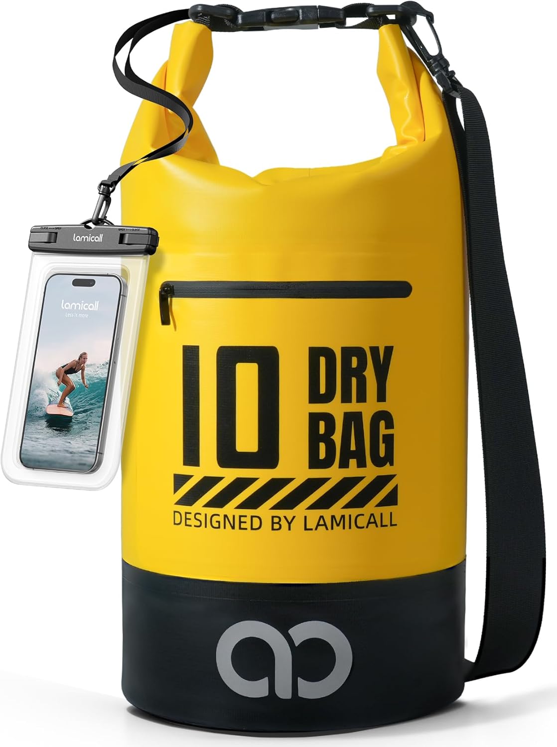 Detalle de Lamicall Dry Bag 10L waterproof backpack