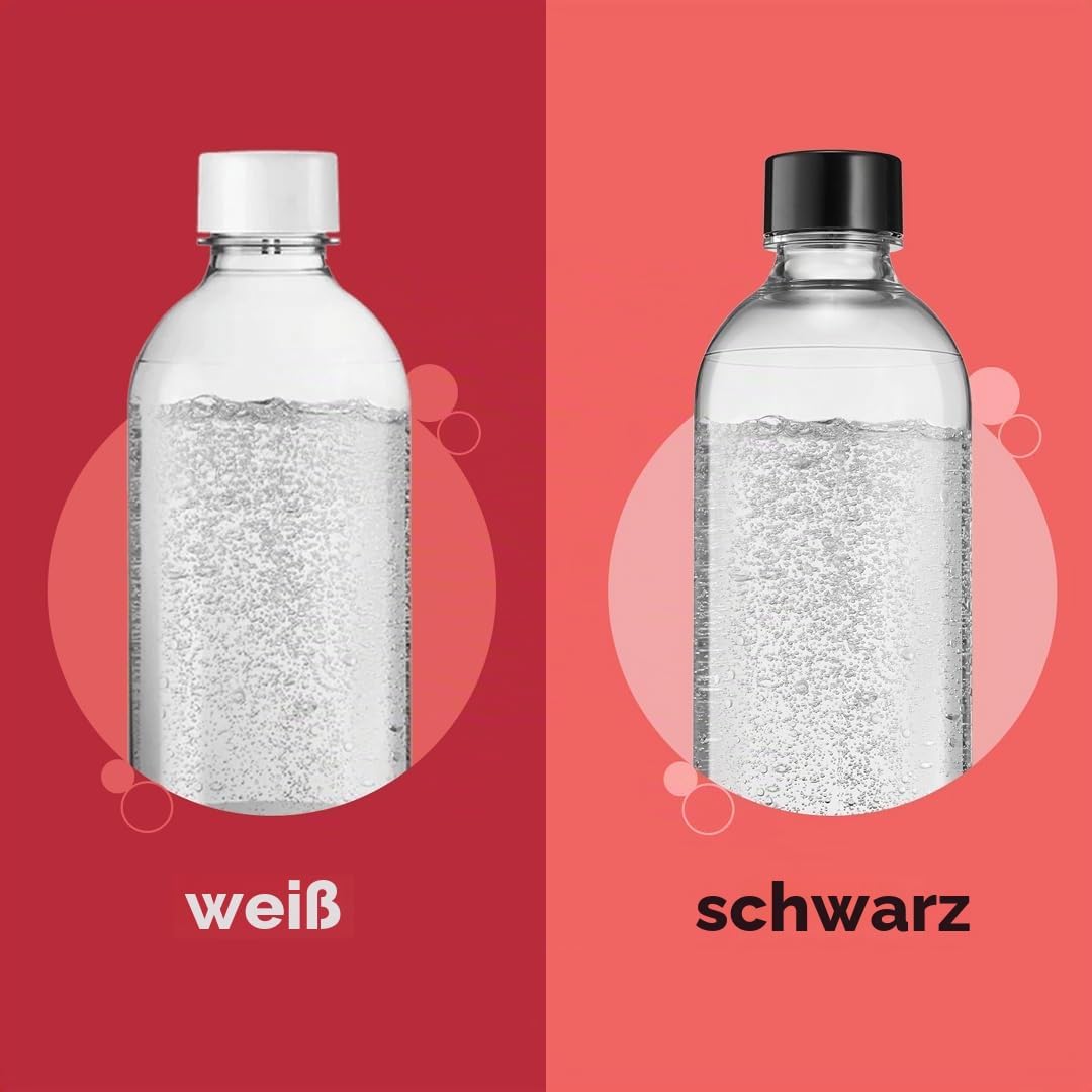 Thumbnail 6 de Sodastream 1L Tritan Sprudelflasche (2er-Pack) – Schwarz, BPA-frei, spülmaschinengeeignet, kompatibel mit Terra, Gaia, Art & Enso