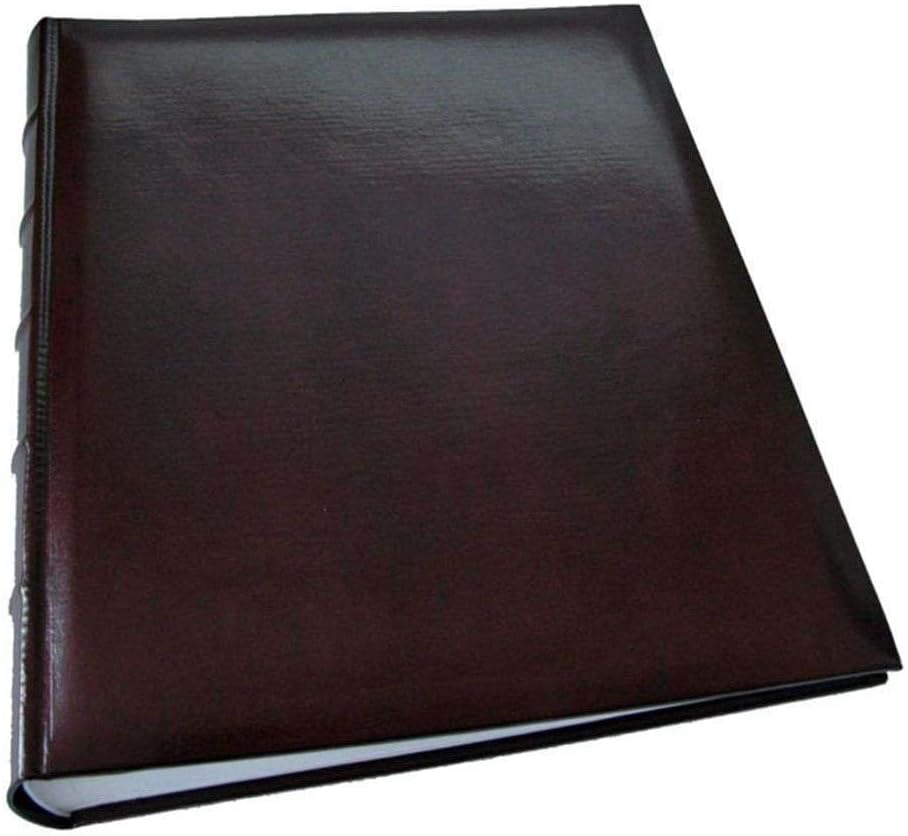 Detalle de Walther Design Classic FA-373-R Fotoalbum rot, Kunstleder 30 x 37 cm mit erhabenen Bünden