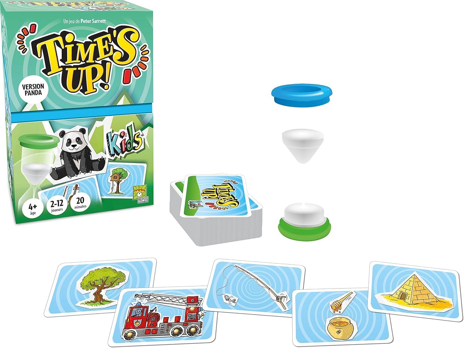 Detalle de Time's Up! Kids : Version Panda – Jeu de Société d'Asmodee