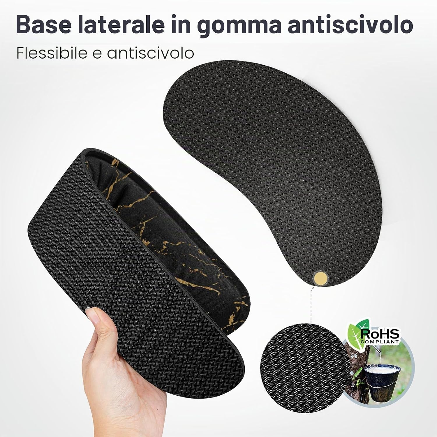Detalle 1 de Gimars poggiapolsi mouse tastiera