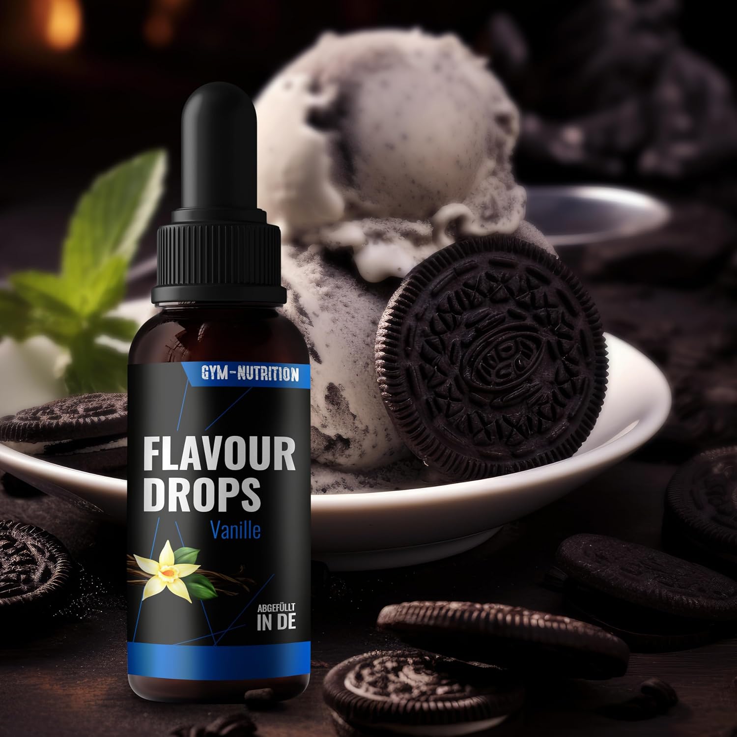 Thumbnail 4 de Flavour Drops Zuckerfrei Vanille – 50 ml mit Dosierpipette von Gym Nutrition