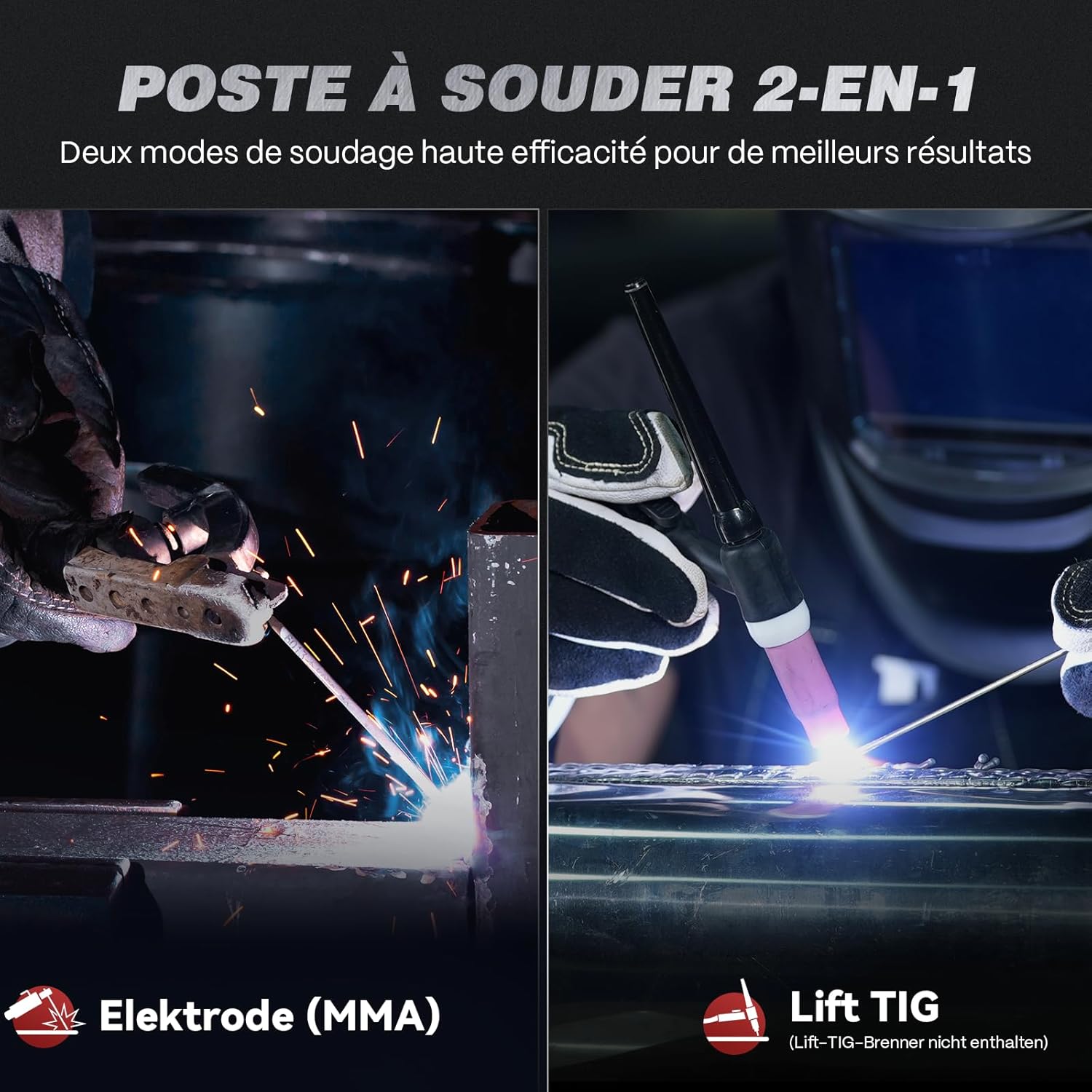 Thumbnail 3 de ARCCAPTAIN ARC 200A Schweißgerät mit Lift TIG