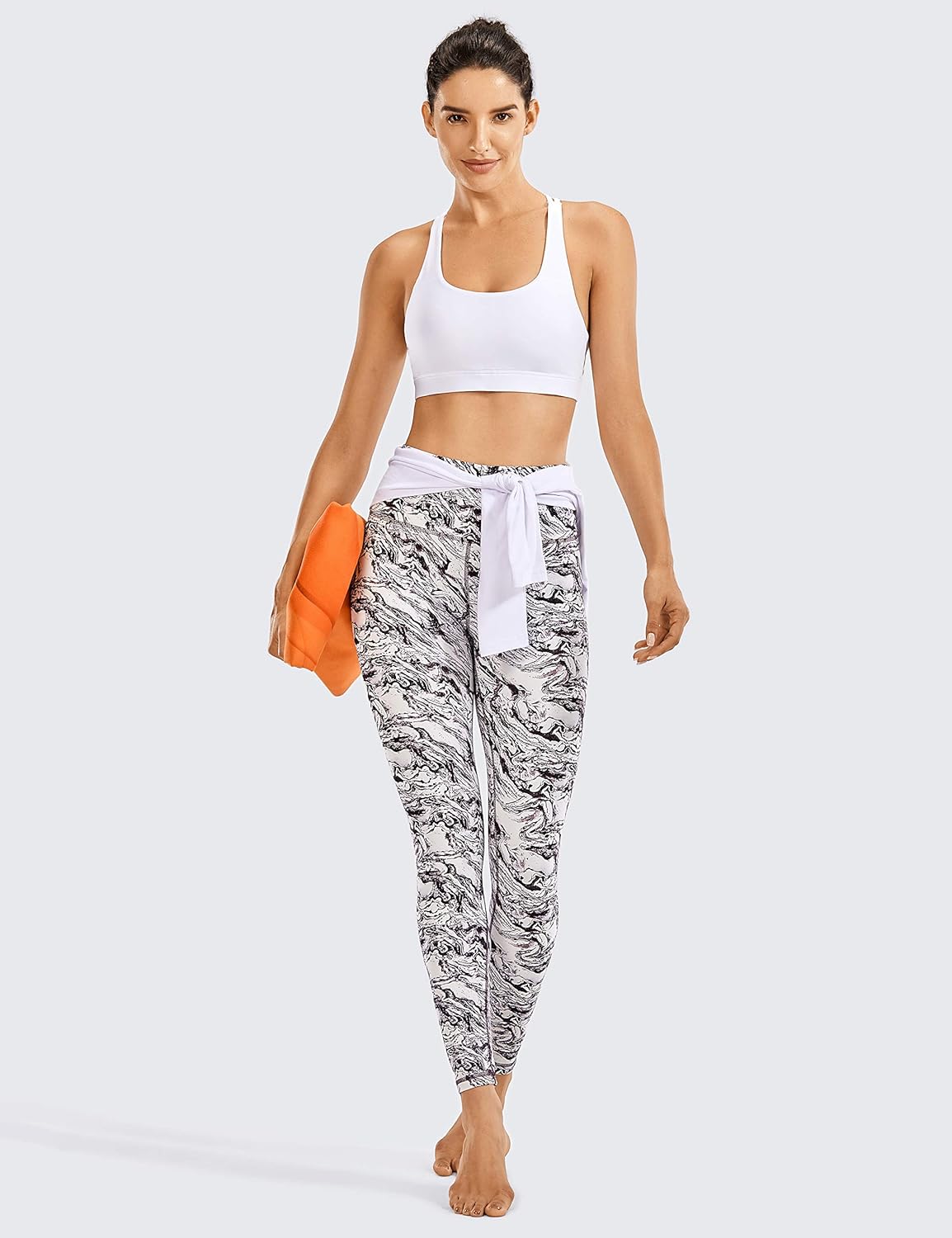 Thumbnail 1 de CRZ YOGA Donna Reggiseno Yoga Imbottito con Supporto Criss Cross Back