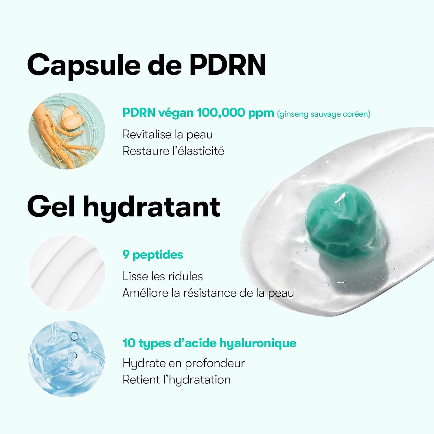 Detalle de VT COSMETICS Crema en Cápsulas PDRN 100: Hydrating, Firming & Glow in a Jar