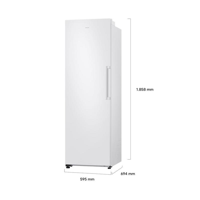 Detalle 2 de Congelador vertical Samsung Bespoke AI 323L: eficiencia y tecnología para tu cocina