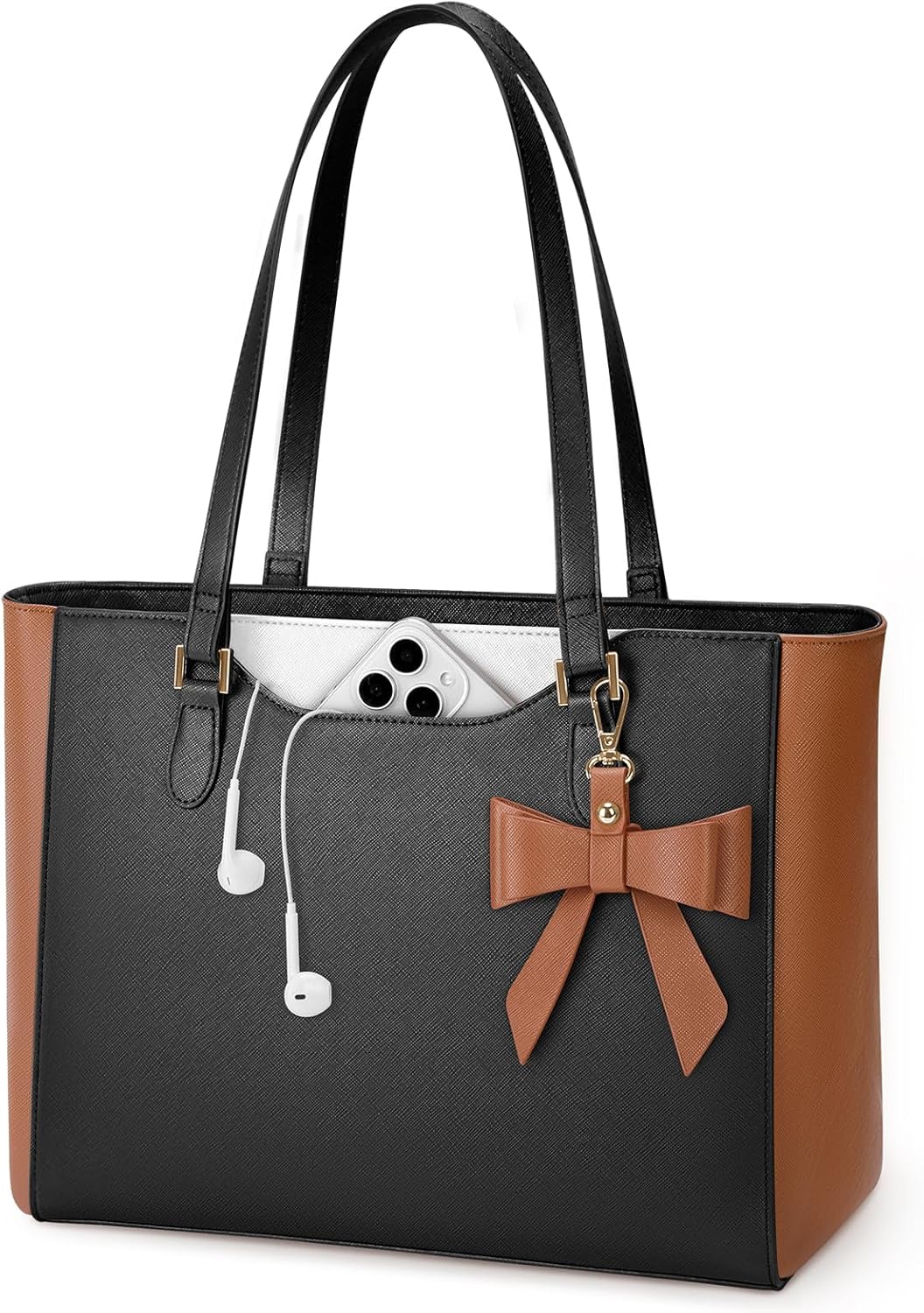 Thumbnail 6 de KTMOUW Handbags Large PU Leather Tote for Work