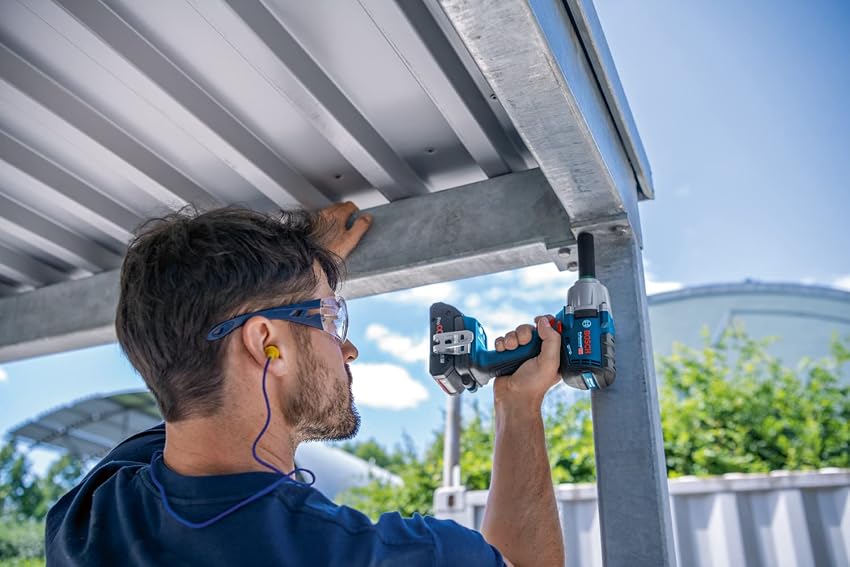 Detalle 1 de Bosch Professional GDS 18V-450 HC atornillador impacto 450 Nm