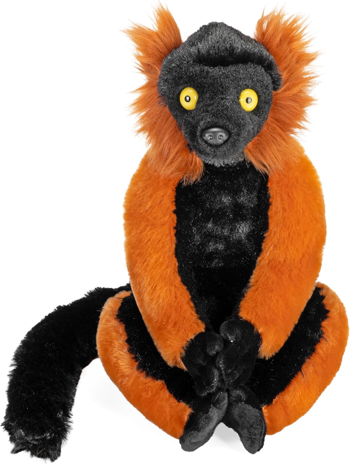 Detalle 2 de Wild Republic Cuddlekins pluchen rode vari van 30 cm